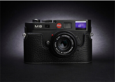 Half Case For Leica M8 M9 M9P Camera Genuine Leather Cover Insert