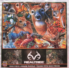 Master Pieces RealTree Forest Beauties 1000 Piece Jigsaw Puzzle Sealed