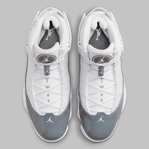 Nike Air Jordan 6 Rings Cool Gray White 322992-121 Men's Size 10 New Without Box - Picture 6 of 7