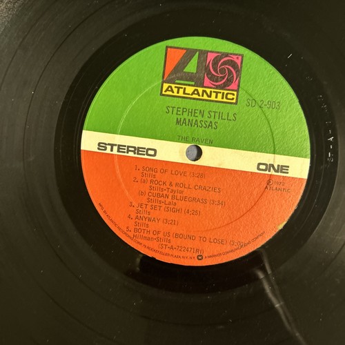 STEPHEN STILLS -MANASSAS (1972) Atlantic SD2-903 - Picture 9 of 16