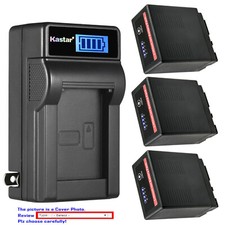 Kastar Vwvbg6 Pro Battery Lcd Wall Charger For Panasonic Cga-e625 De-a38 Vsk0631