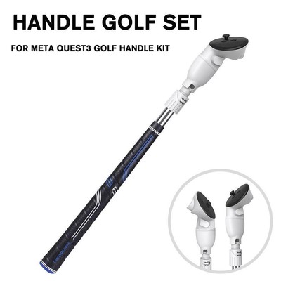 Golf Club Handle Attachment Compatible For Meta quest3 V6P3 New~ D4I7
