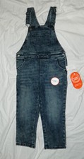 NEW Classic Unisex WONDER NATION Brand Denim Overalls size 4T