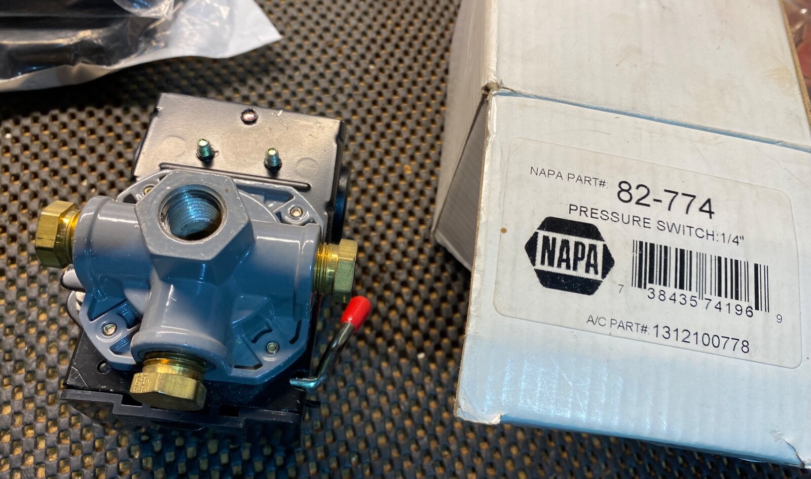 Napa Pressure Switch 1/4" Part No. 82774 NEW eBay