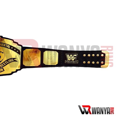Intercontinental Championship Belt Wrestling Replica Adult Size Title 2mm Brass - Picture 4 of 29