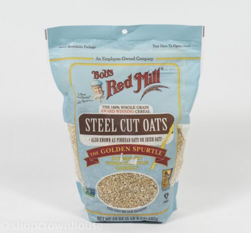 3 Bob's Red Mill ORGANIC STEEL CUT OATS 24 oz bag Golden Spurtle 02/07/2026 - Picture 2 of 3