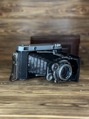 Soviet Camera Moskva-5 6x6cm 6x9cm Lens INDUSTAR-24 f3.5/105mm with case