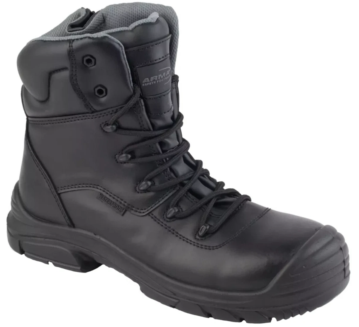 ARMA A23-TACTICAL Safety Work Boots Zip Side Toe Cap and Midsole Waterproof S3
