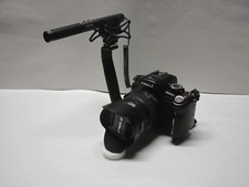 Pro T8i AZ SM-2 SL stereo shotgun mic for Canon T7i T6i T6s T5i SL2 SL1 T3i