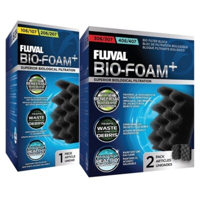 Fluval Bio Schaum Außenfilterpads 105/106/205/206/305/306/405/406 - Fischtank