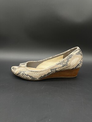 Sandales Cole Haan En Cuir Ivoire - Taille 5.5 B - Modèle De Vitrine (neuf)