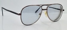 Vintage Hudson Shield Gunmetal Pilot Metal Sunglasses USA FRAMES ONLY