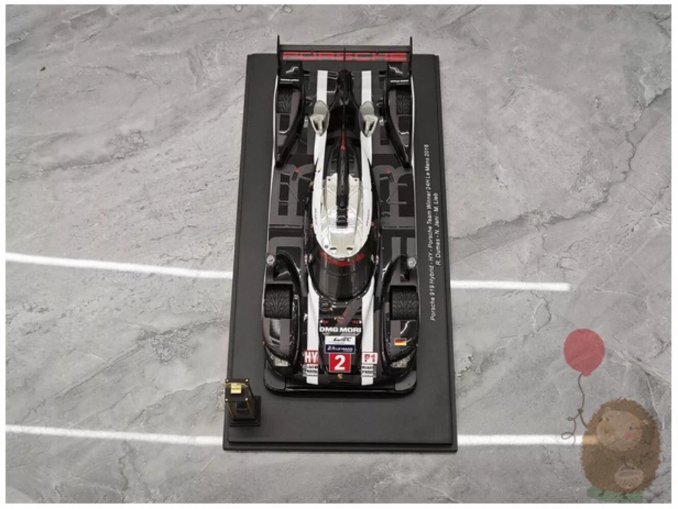 Spark 1:18 Le Mans Porsche 919 Hybrid 2016 Alloy Model Car diecast birthday Gift - Image 3 of 4