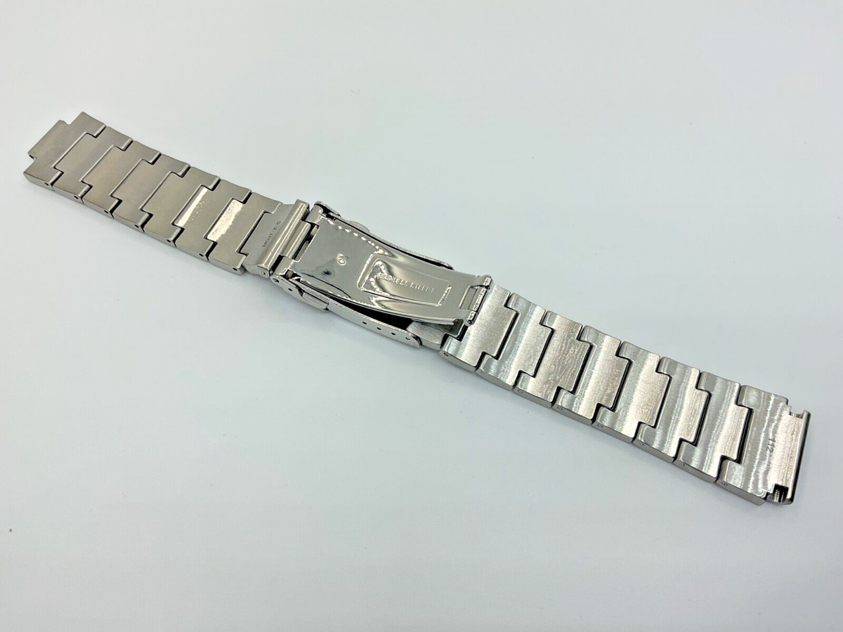 20MM 316L STAINLESS STEEL SOLID BAND BRACELET FOR SEIKO MONSTER