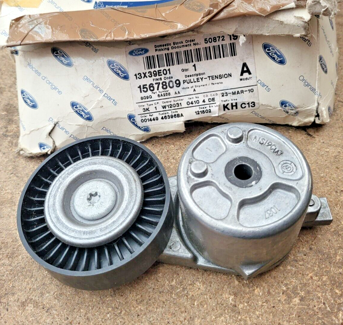 Ford Mondeo IV Galaxy 1.8 TDCi Drive Belt Tensioner Pulley 1567809