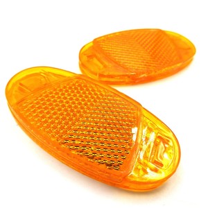 orange spoke reflectors