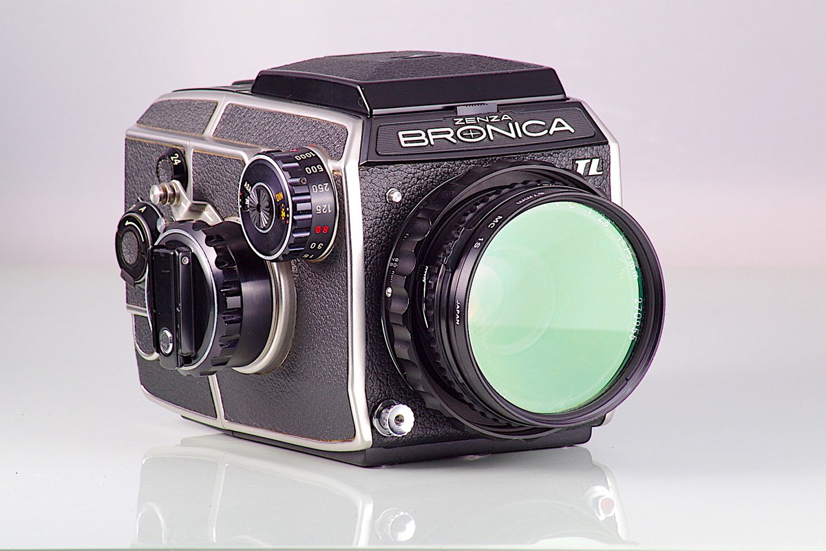 RARE ZENZA BRONICA EC-TLII EC TL + NIKKOR-P.C 75mm 75 6X6 120 + 