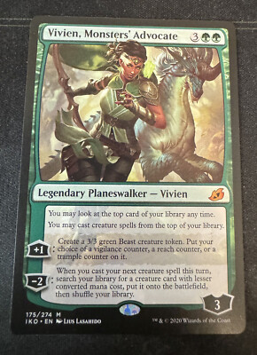 Vivien, Monsters' Advocate Ikoria Lair of Behemoths Magic the Gathering MTG  | eBay