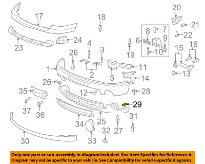 GM OEM Fender-Splash Shield U-nut 11517841 | eBay