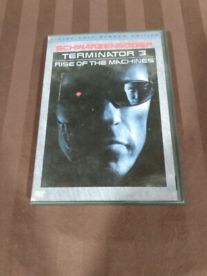 Terminator 3 DVD Video Movie 2 Disc Arnold Schwarzenegger Rise Of The Machines