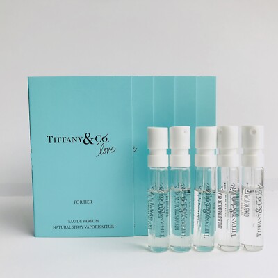 3 x Tiffany & Co. Tiffany & Love Eau de Parfum for Her EDP Spray