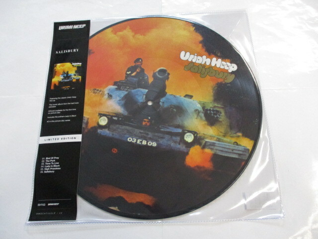URIAH HEEP - SALISBURY - LP PICTURE DISC VINYL BRAND NEW 2022