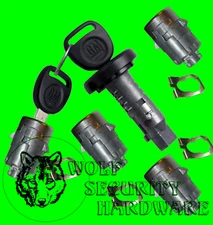 Express Savana Van 2010-14 OEM Ignition & 4 Door Lock Cylinders Alike 2 GM Keys