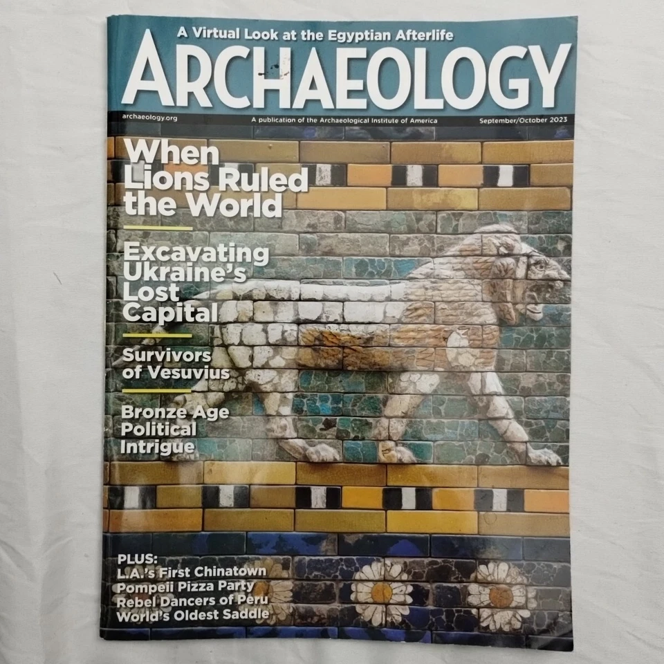Archeology Magazines Lot Of 10 Vintage & Recent 1997-2003-2015-2023 History Life Foto 4 de 4