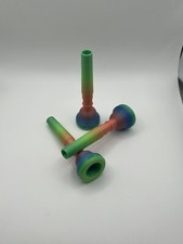 Rainbow Plastic Trumpet Mouthpiece, 3C, Great For The Cold Season 3D Print