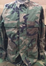 Woodland Camo BDU Blouse US Army issue, Used