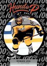 2021-22 Upper Deck Hundo P Roman Josi Nashville Predators #HP-22