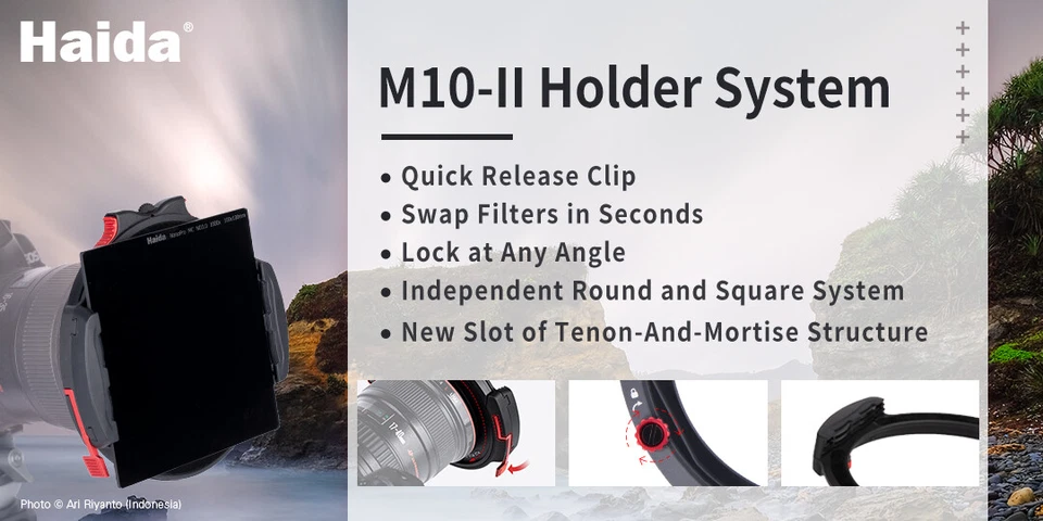 Haida M10 II Filterhalter Kit für Serie 100 Filter inkl. Schutzdeckel - Bild 2 von 4