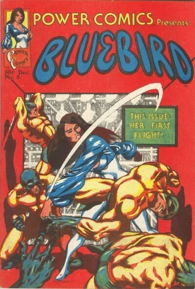 Power Comics 5 Bluebird Joe Zabel Mike Gustovich William Messner-Loebs 1st NM