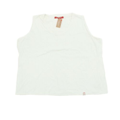Marina Sport Damen Top XL weiß 100 % Baumwolle ärmellos Basic - Bild 1 von 7