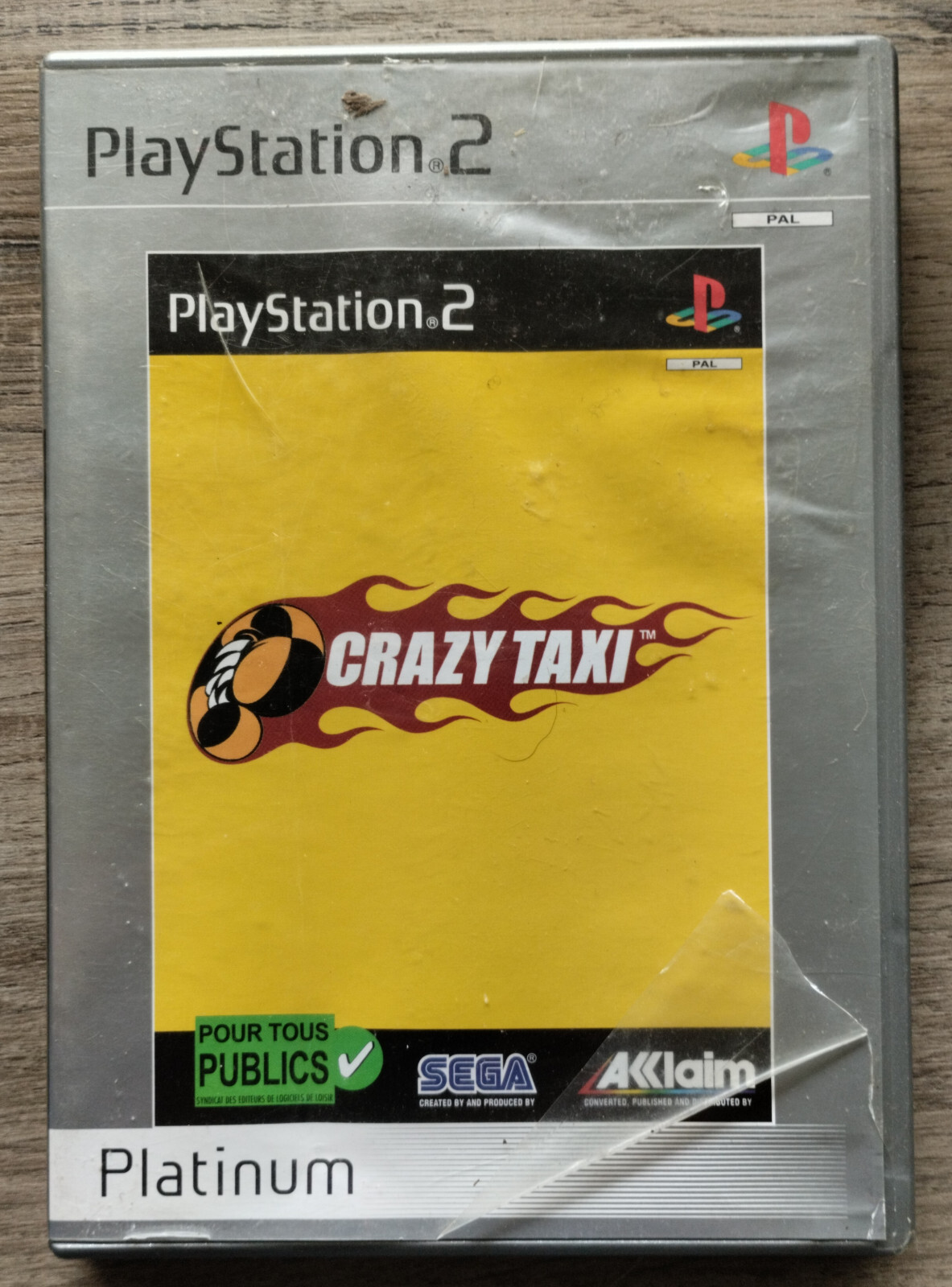 Playstation 2 PS2 - Crazy Taxi complet