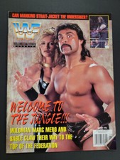WWF Magazine August 1996 Wrestling Sable Marc Mero Rena Lesnar Undertaker M453