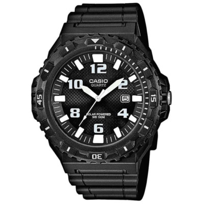 CASIO MRW-S300H-1BVDF SOLARUHR HARZ SCHWARZ DATUM 45mm UNTERPREIS