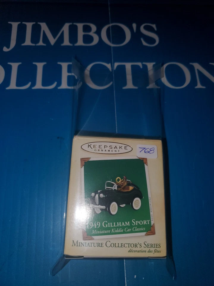 Hallmark - 1949 Gillham Sport - Coche para niños miniatura clásica - Adorno de recuerdo Foto 3 de 4