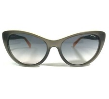 Sting Sunglasses SY60000S COL.07SA Black Orange Cat Eye Frames with Blue Lenses
