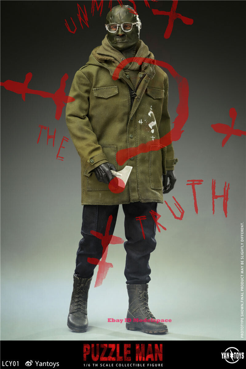 YANTOYS LCY01 1/6 The Batman Riddler Masked Men 12
