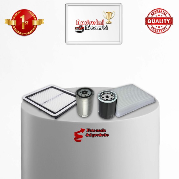 Set Service 4 Filter FüR Subaru Outback Iii 2.0 D 110KW 150CV Von 2008->-image