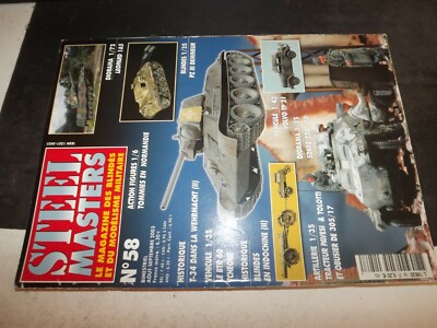 ** Steel Masters Magazine No. 58 Armored in Indochina / Panther / Leopard 1A5 / T34 