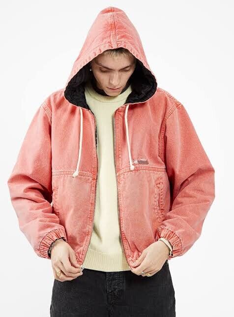 Stussy Double Dye Work Jacket Faded Red M K | eBay Stussy Double Dye Work Jacket Faded Red M K | eBay