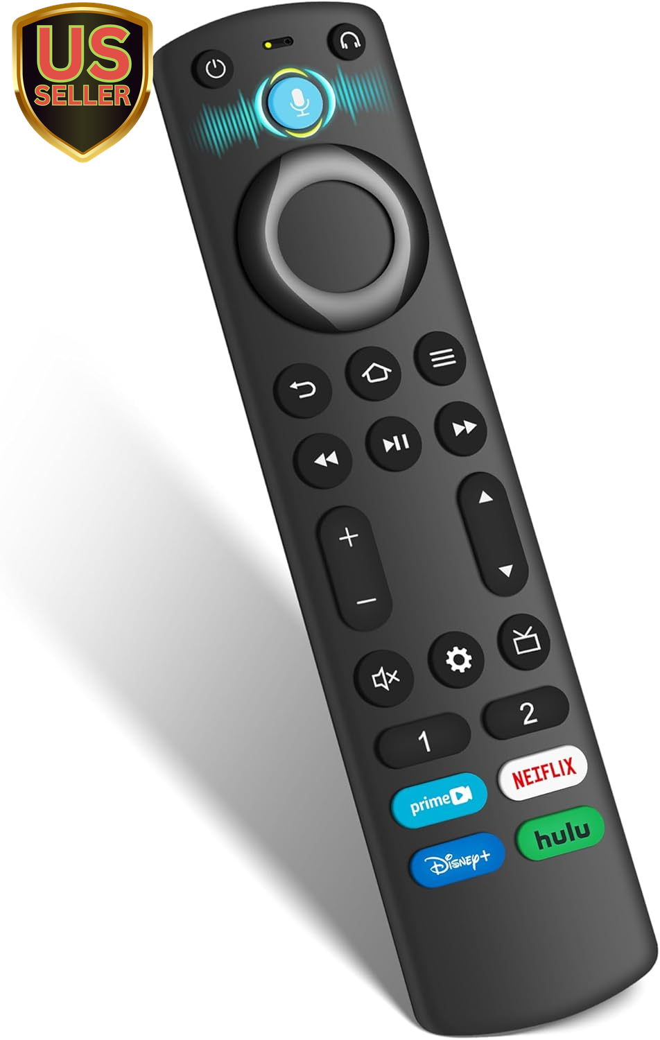 Fire TV Stick Remote Replacement for All Models Including Lite, 4K, Max, and TV Cube  