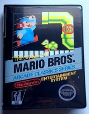 The Original Mario Bros. Arcade Classics Series CASE ONLY Rigid Clamshell Box