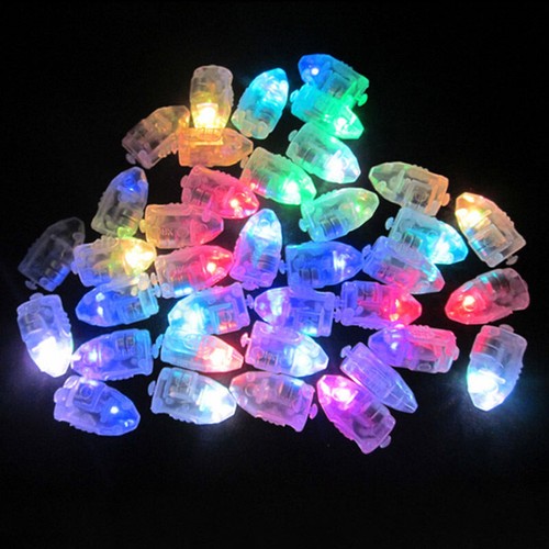 UP 100PCS LED Balloon Lamp Lights Glow Wedding Birthday Christmas Party Carnival - Picture 4 of 24