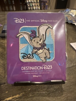 Disney Destination D23 Event Exclusive Dumbo Patch! 2023