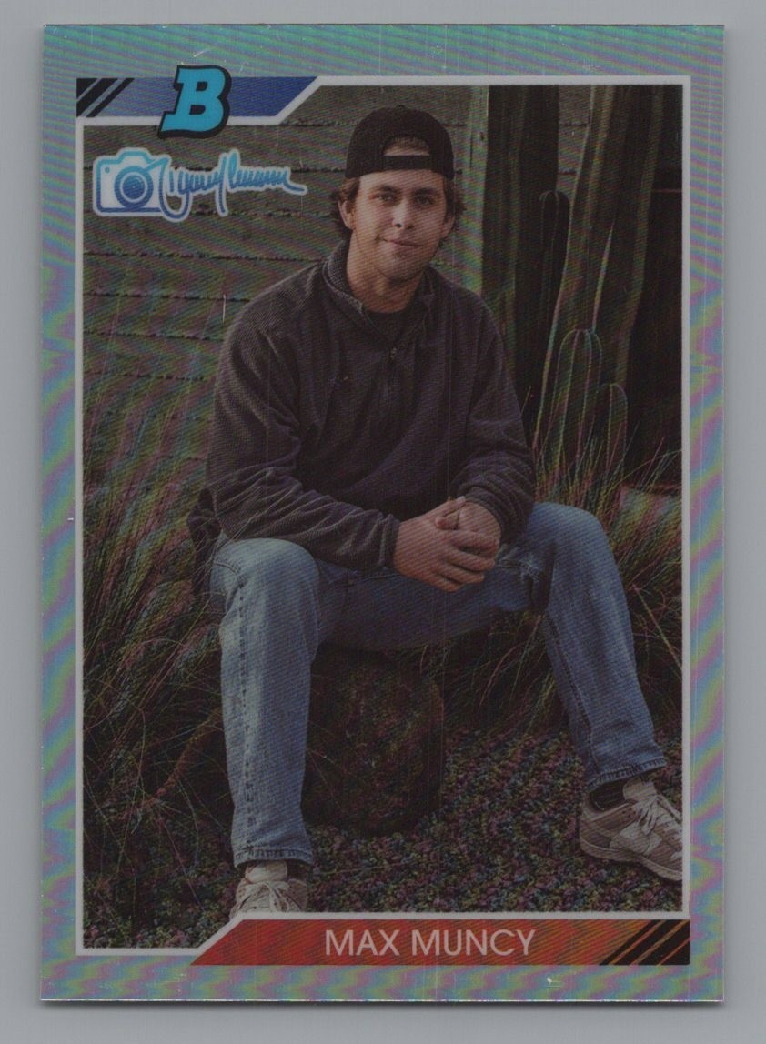 2023 Bowmans Best - Max Muncy - '92 Bowman by Randy Johnson - Refractor