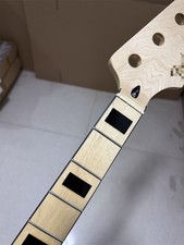 High-grade 4 String Gloss Maple J bass guitar neck 20 fret Maple Fretboard Inlay