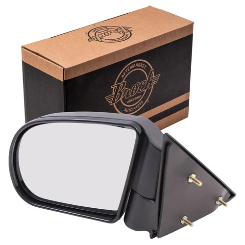 Manual Mirror fits 1999-2005 Blazer Below Eyeline Manual Fold Left 15193316